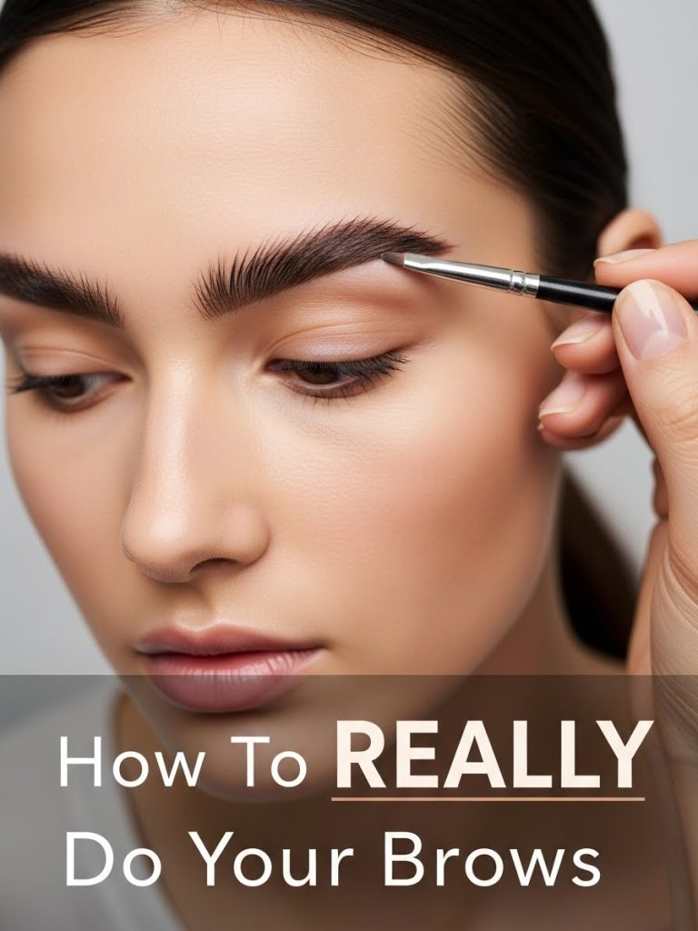 How To REALLY Do Your Brows