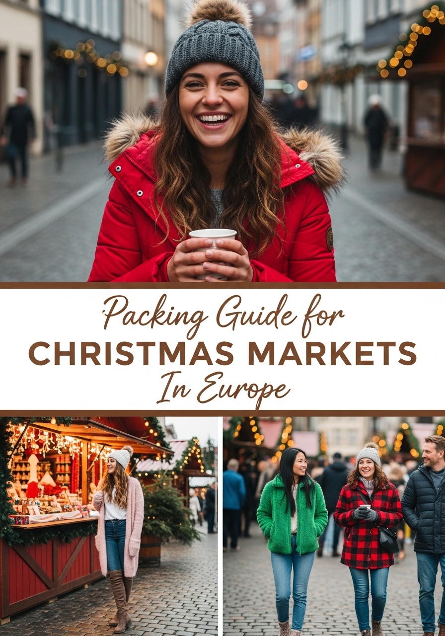 I stepped into a European Christmas market