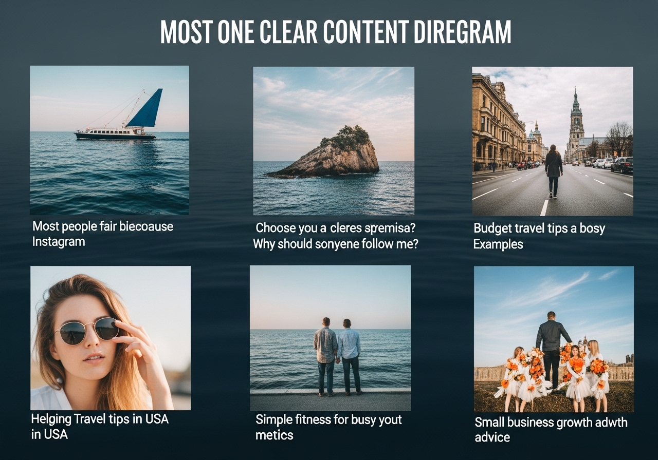 Step 1: Pick One Clear Content Direction