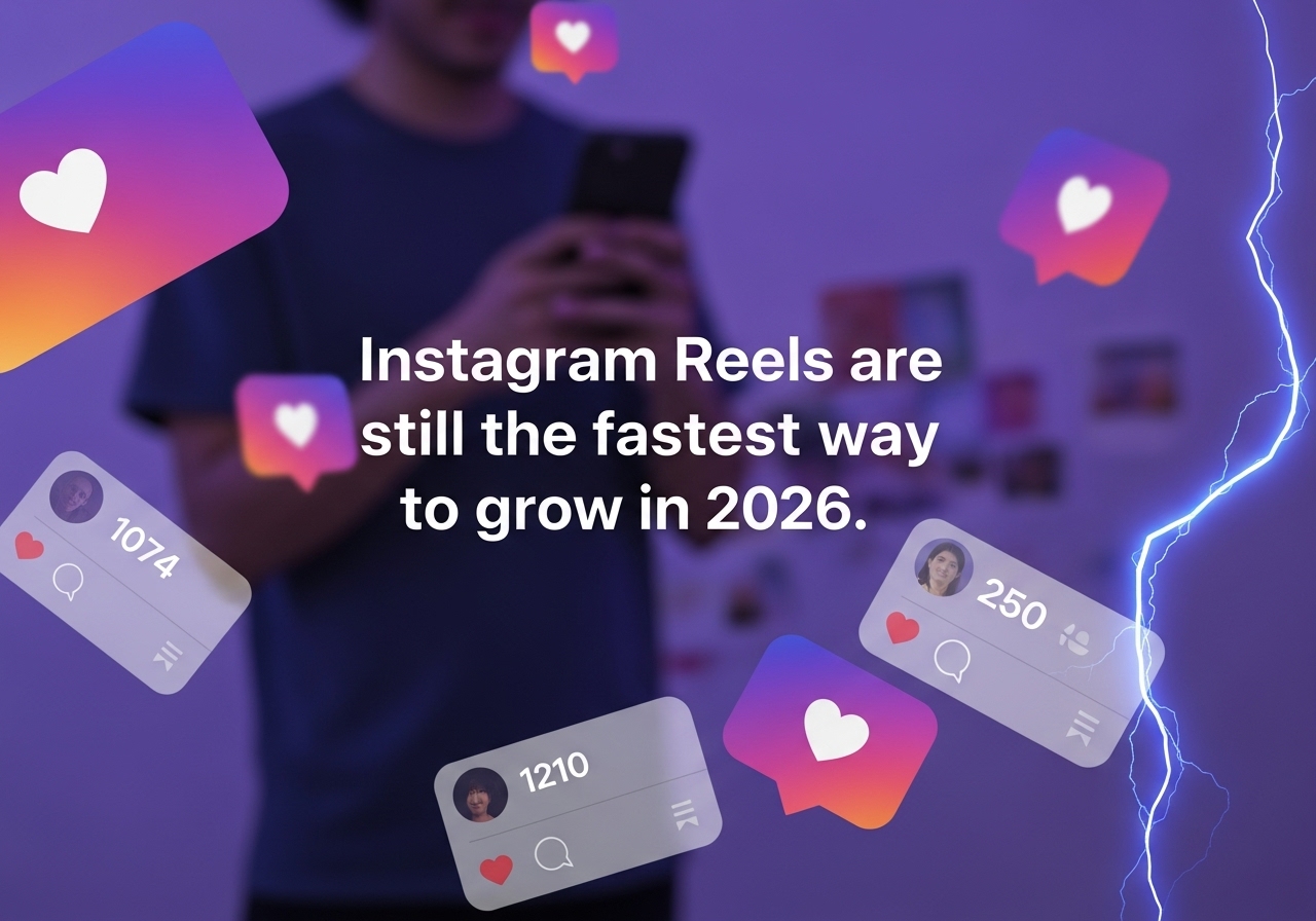 Reels are still the fastest way to grow in 2026.