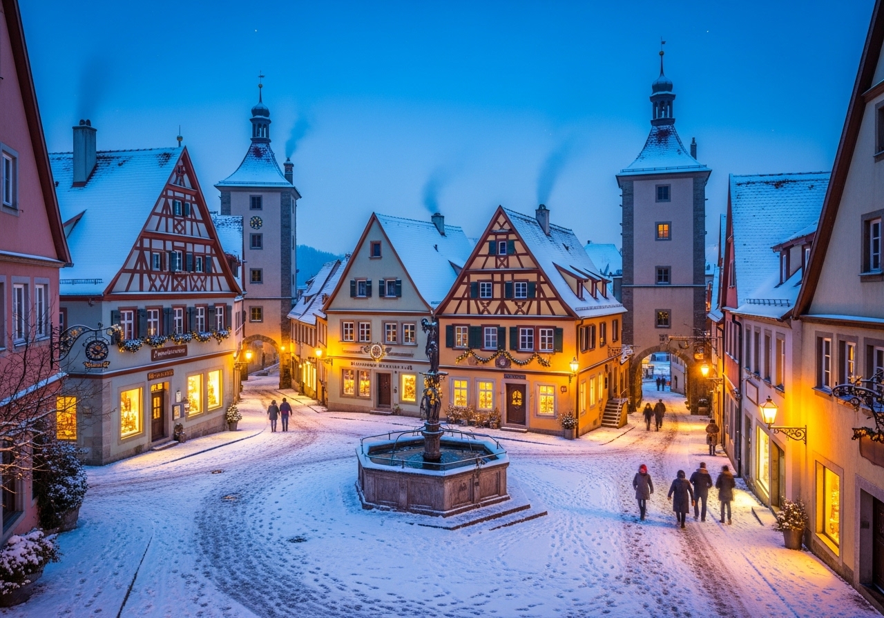Rothenburg ob der Tauber, Germany

A Medieval Christmas Dream