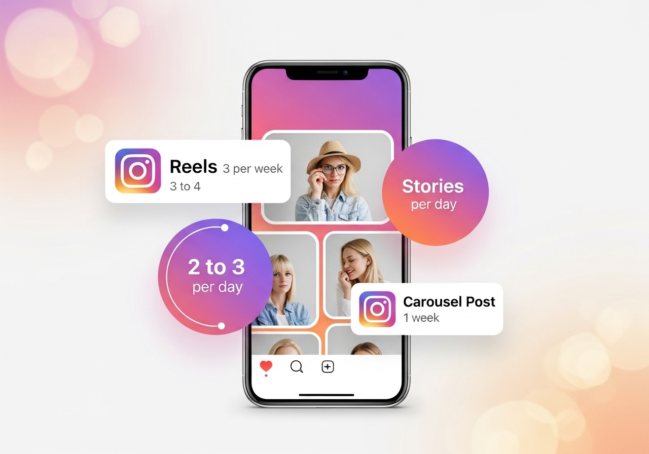 Post consistently to grow