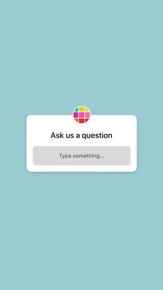 how to use question feature insta story