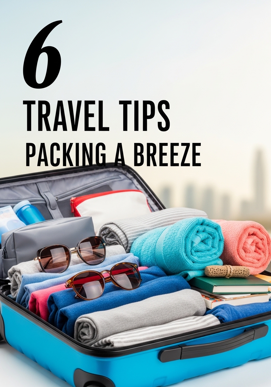 6 Travel Tips to Make Packing a Breeze