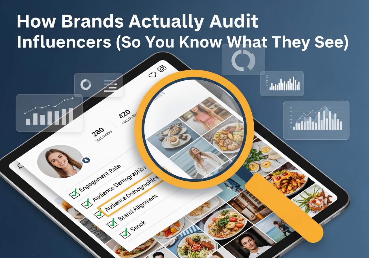 How Brands Actually Audit Influencers (So You Know What They See)