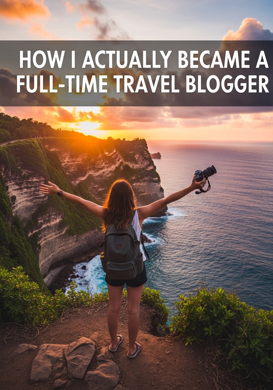 How I Actually Became a Full-Time Travel Blogger