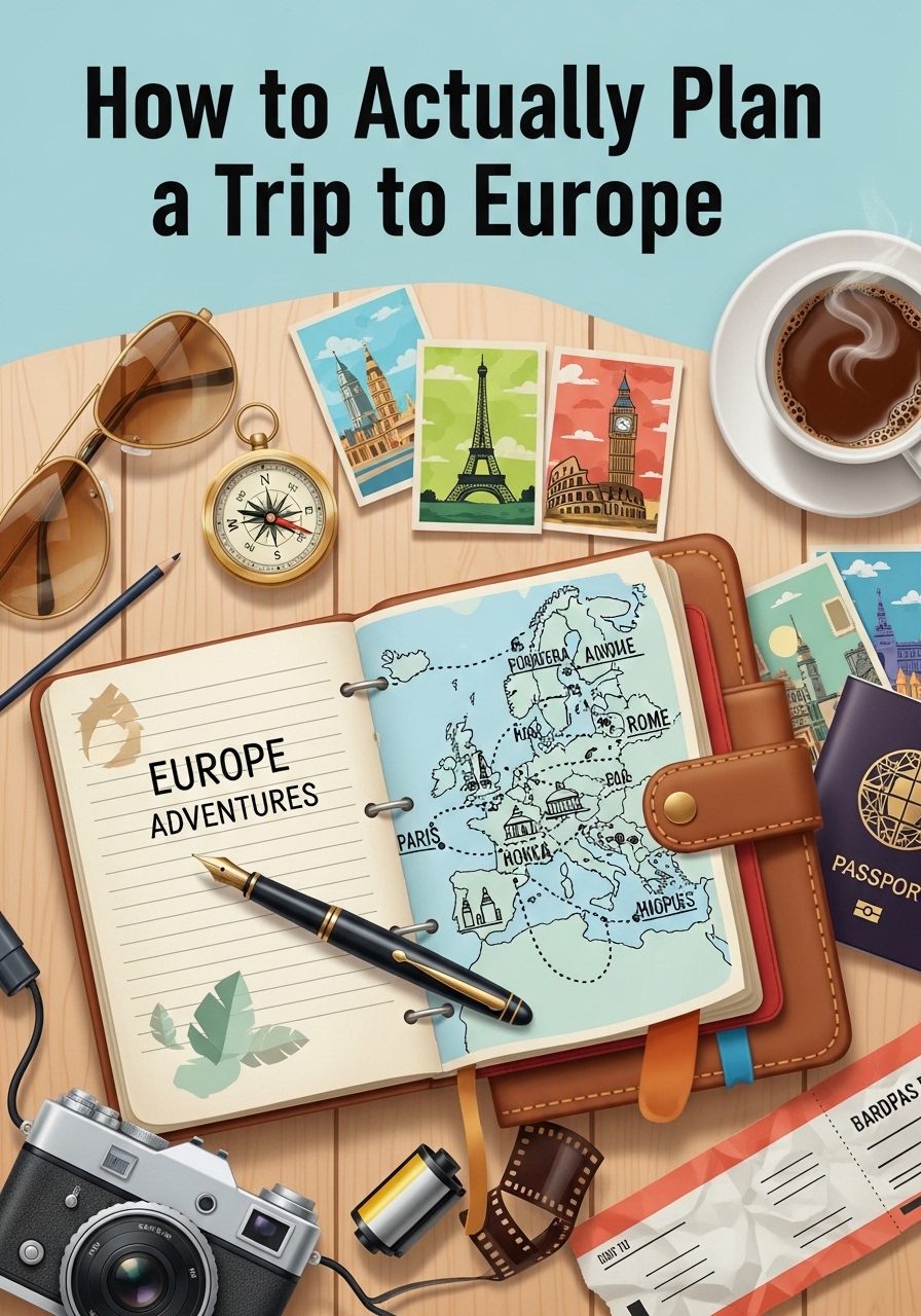 How to Actually Plan a Trip to Europe