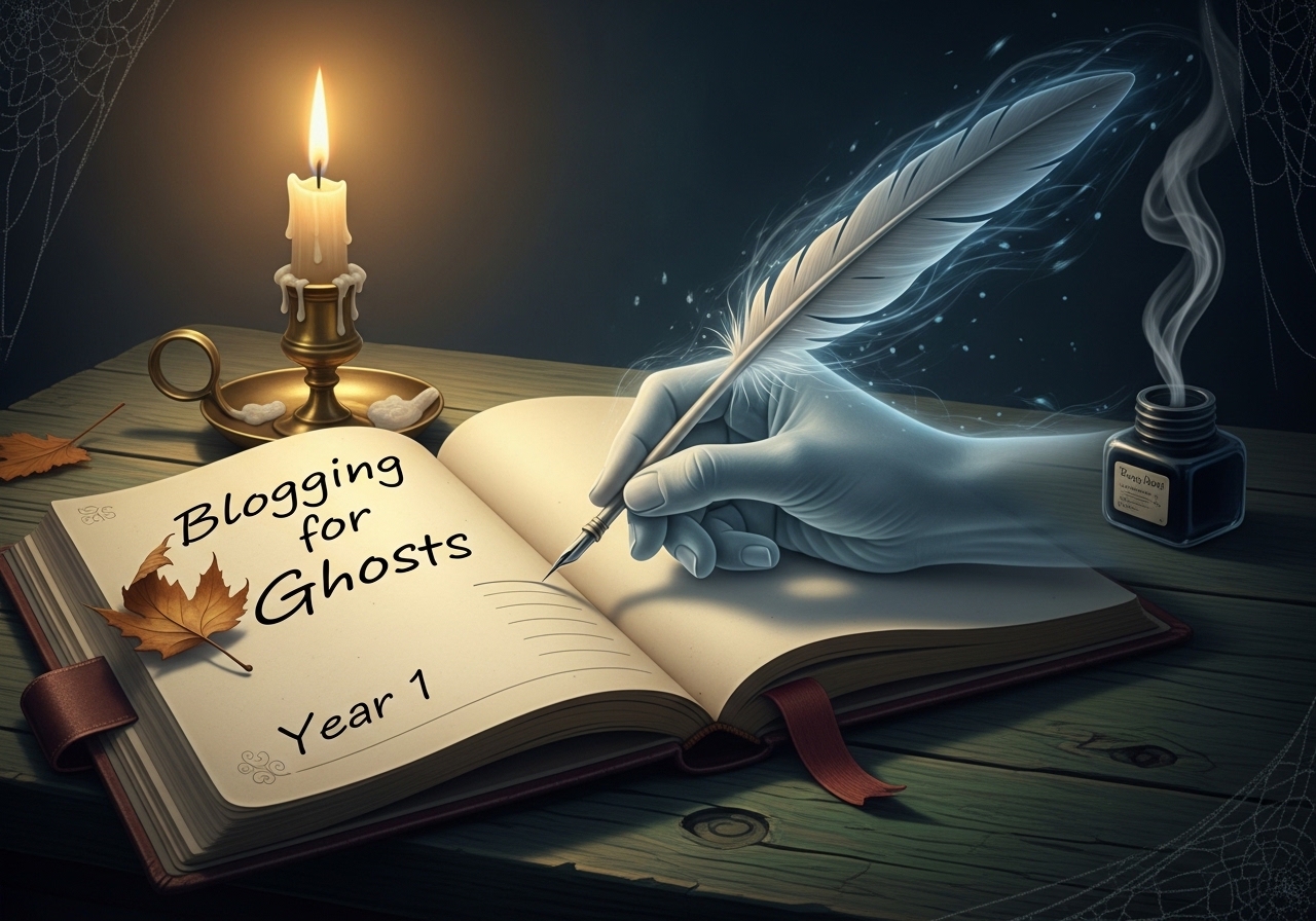 The Beginning Blogging for Ghosts (Year 1)