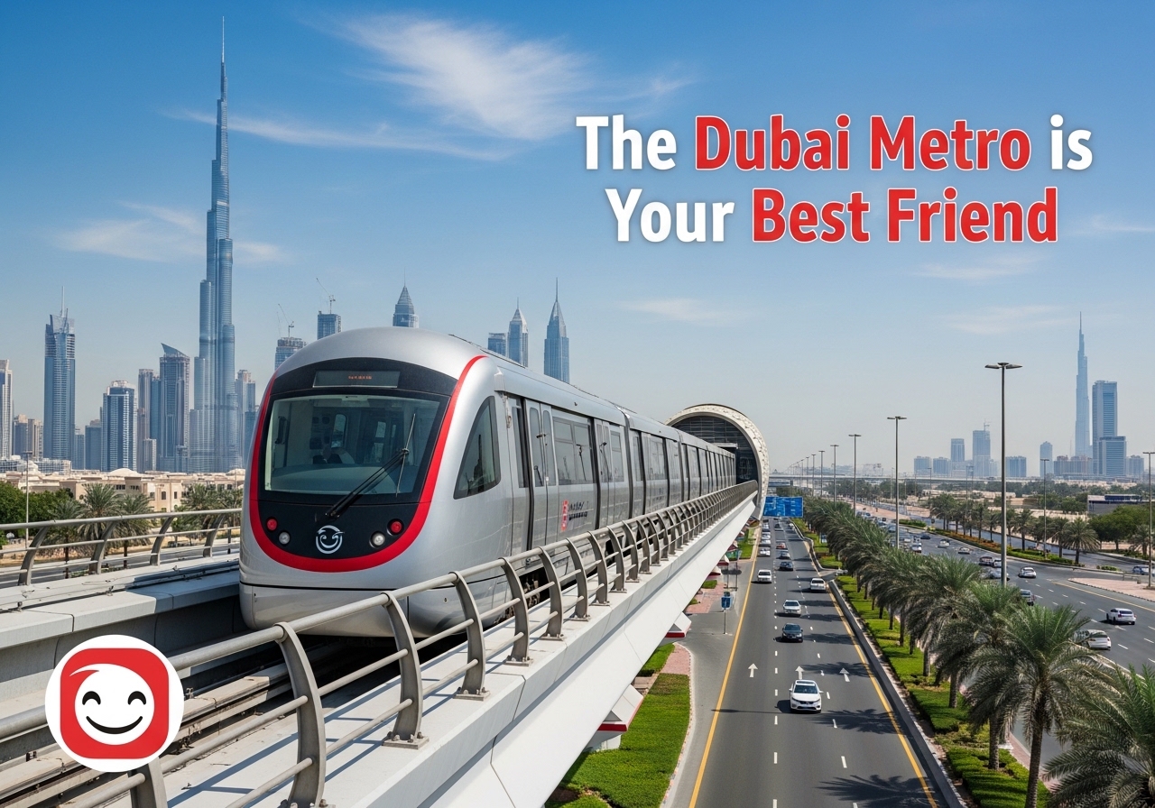 The Dubai Metro is Your Best Friend