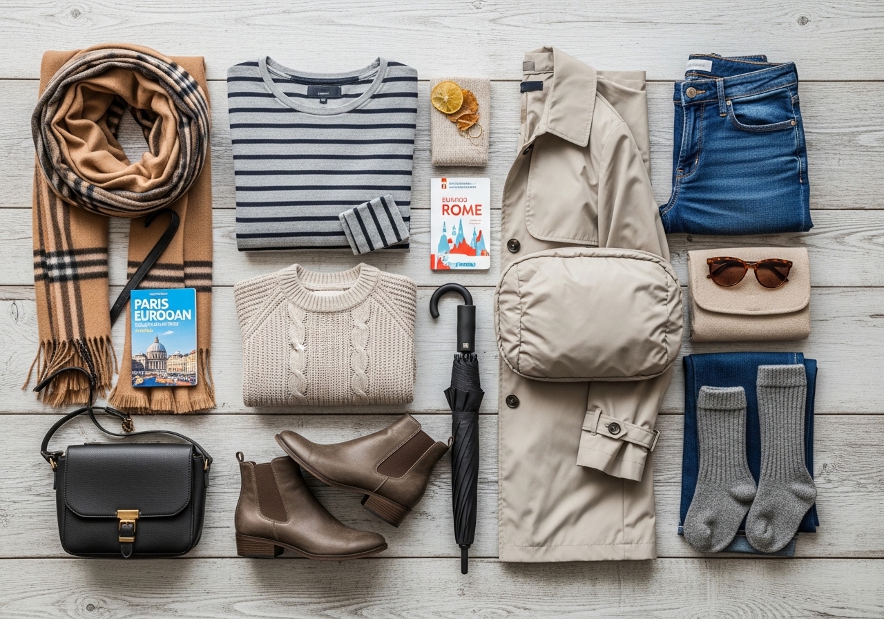 Essential Clothing Items to Pack for Europe in the Fall