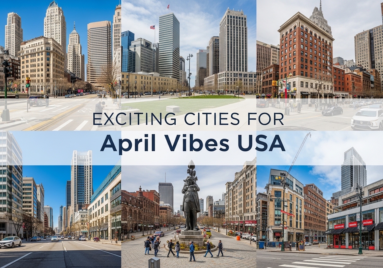 Exciting Cities for April Vibes