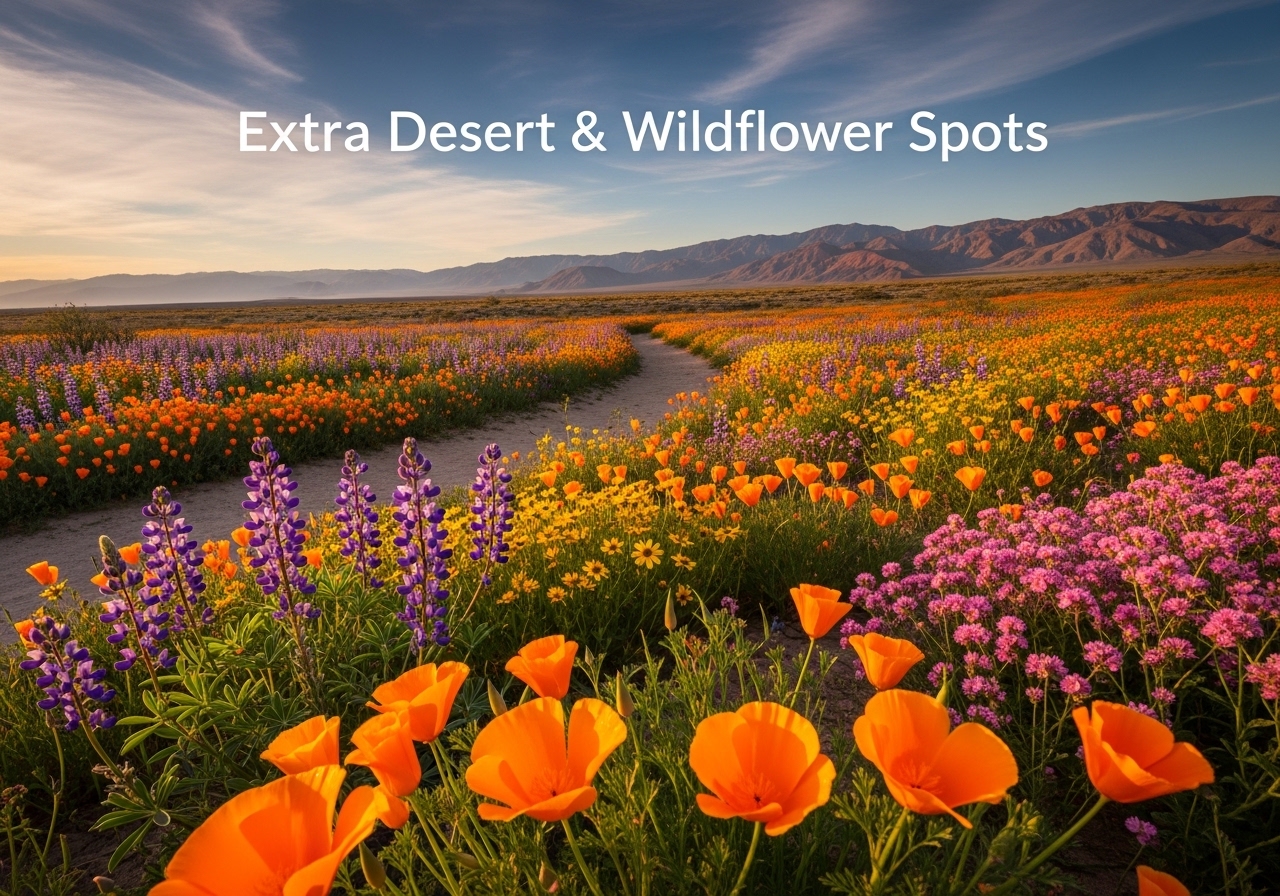 Extra Desert & Wildflower Spots