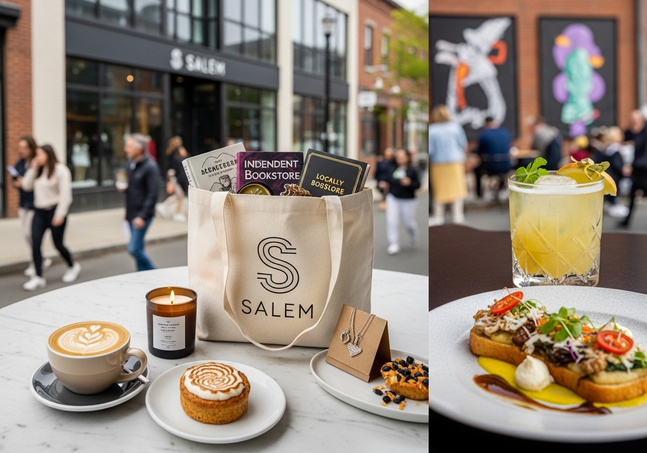 Food, Drink, and Shopping Salem's Modern Side