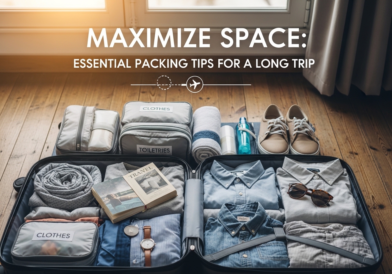 Maximize Space: Essential Packing Tips for a Long Trip