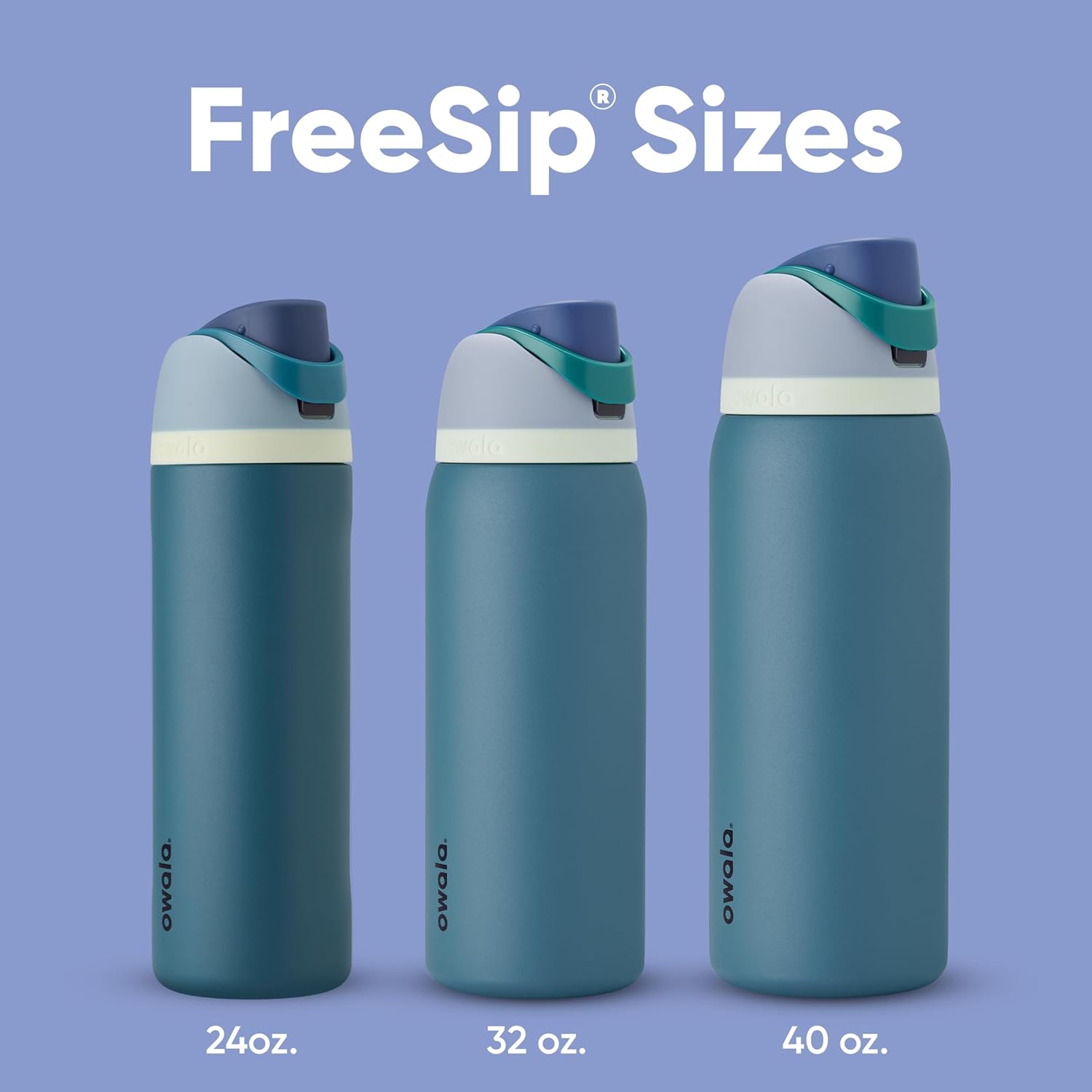 Owala FreeSip Insulated Stainless Steel Water Bottle with Straw