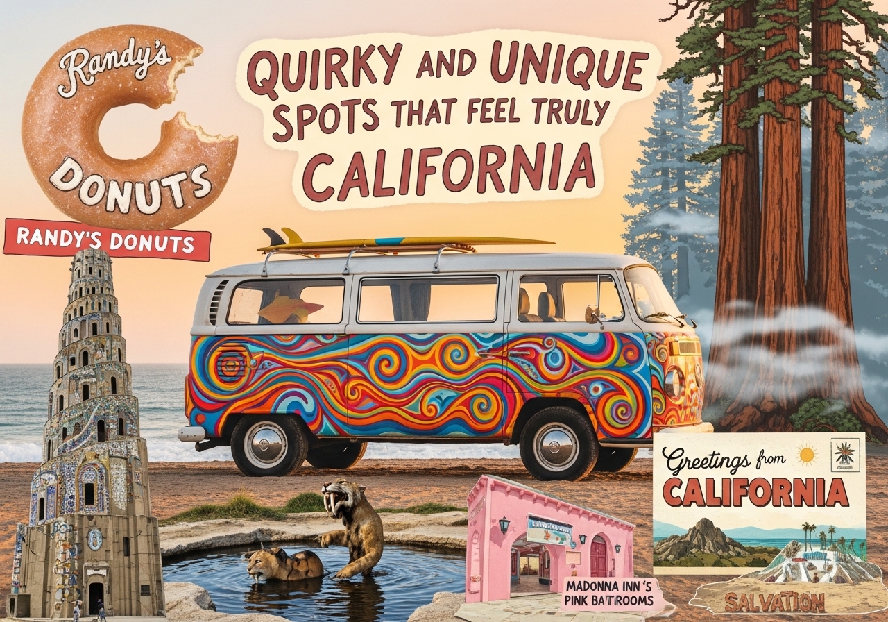 Quirky and Unique Spots That Feel Truly California