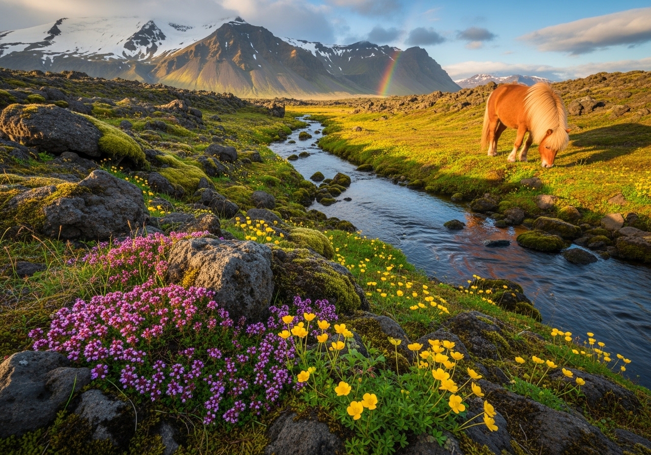 Spring in Iceland (April–May): Quiet, Blooming, and Affordable