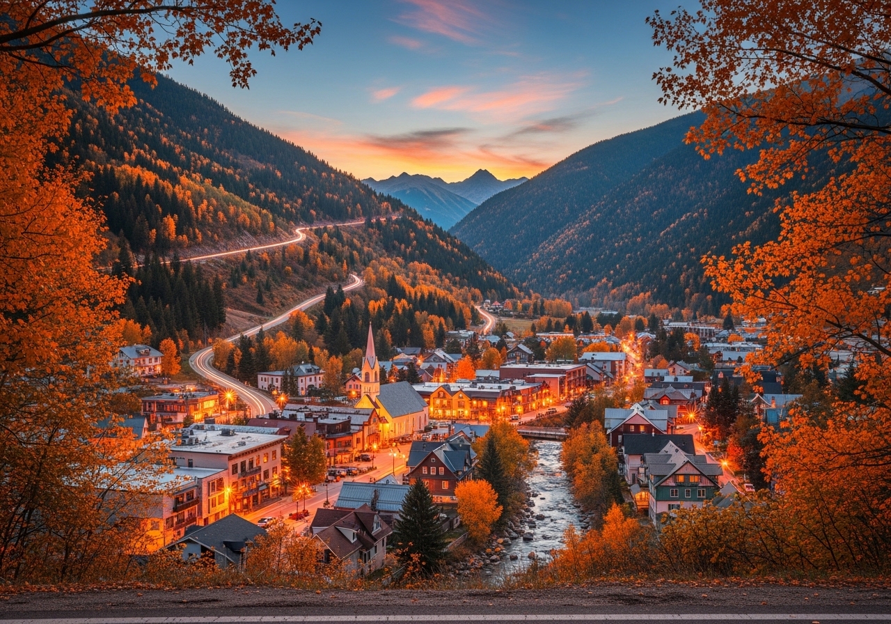 Charming Mountain Towns and Scenic Drives
