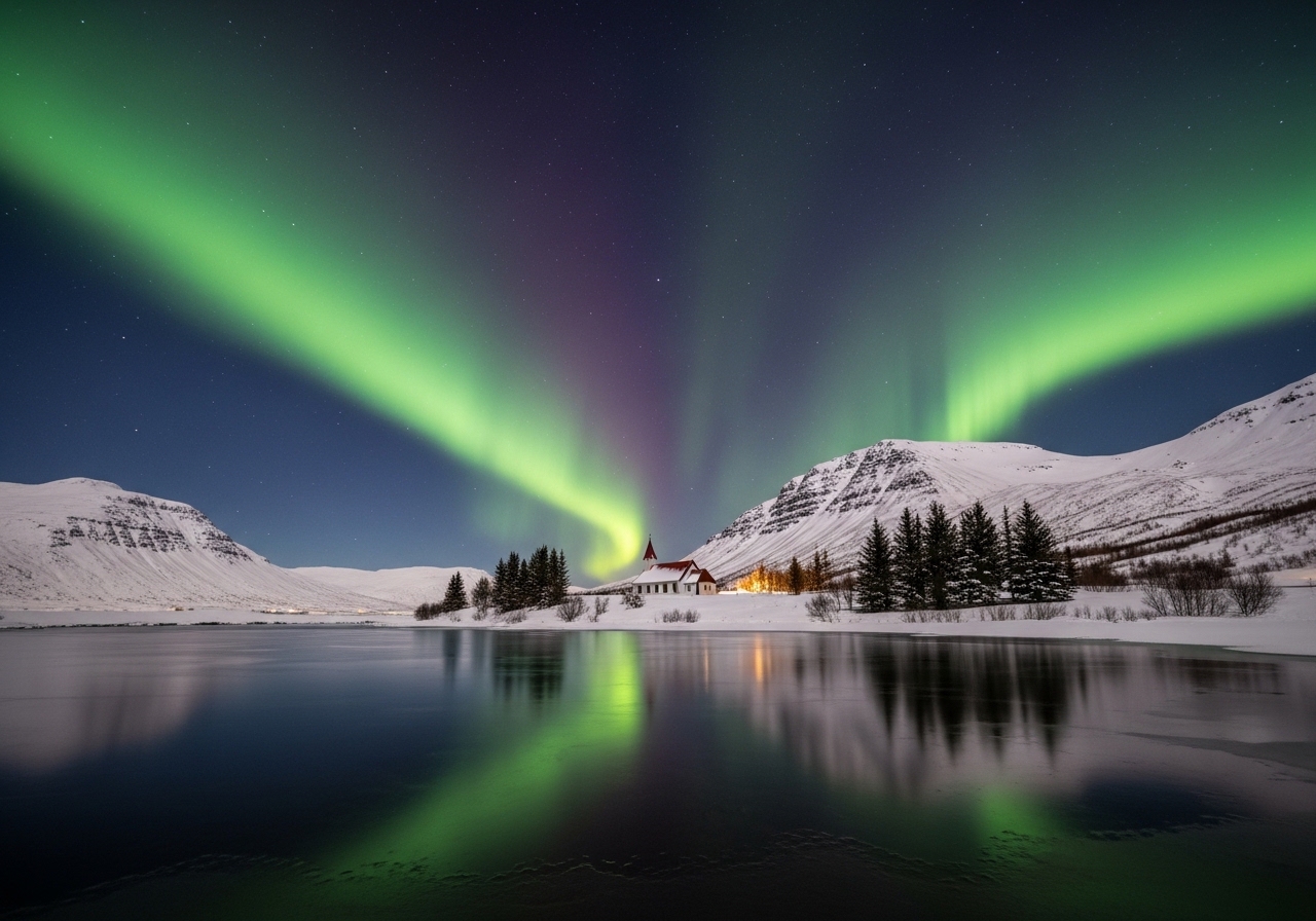 Winter in Iceland: Northern Lights and Quiet Wonder (November–March)