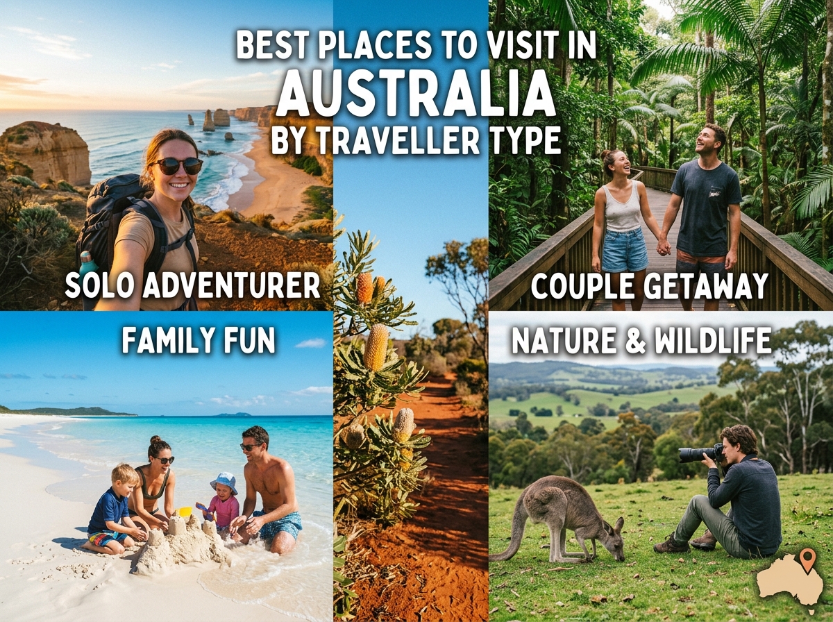 Best Places to Visit in Australia by Traveller Type