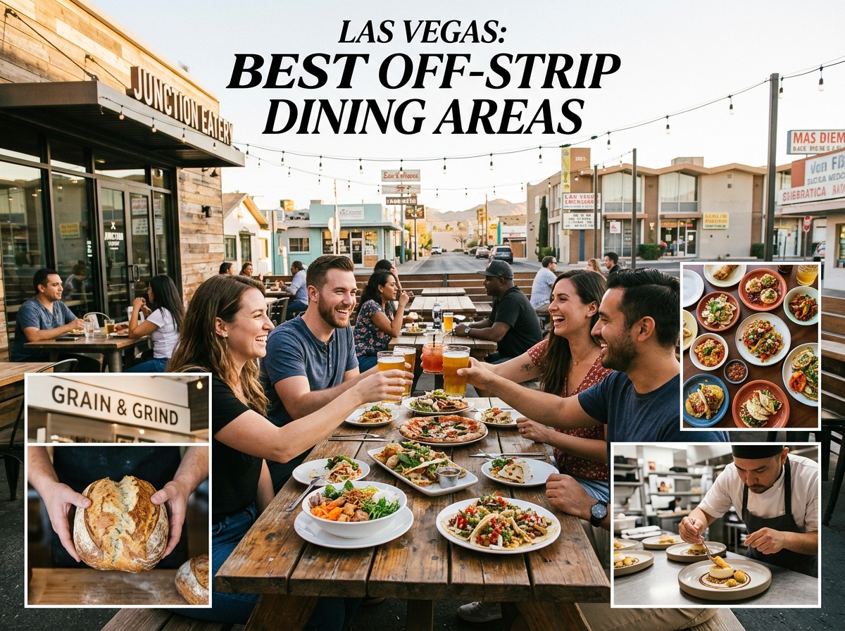 Best Off-Strip Dining Areas