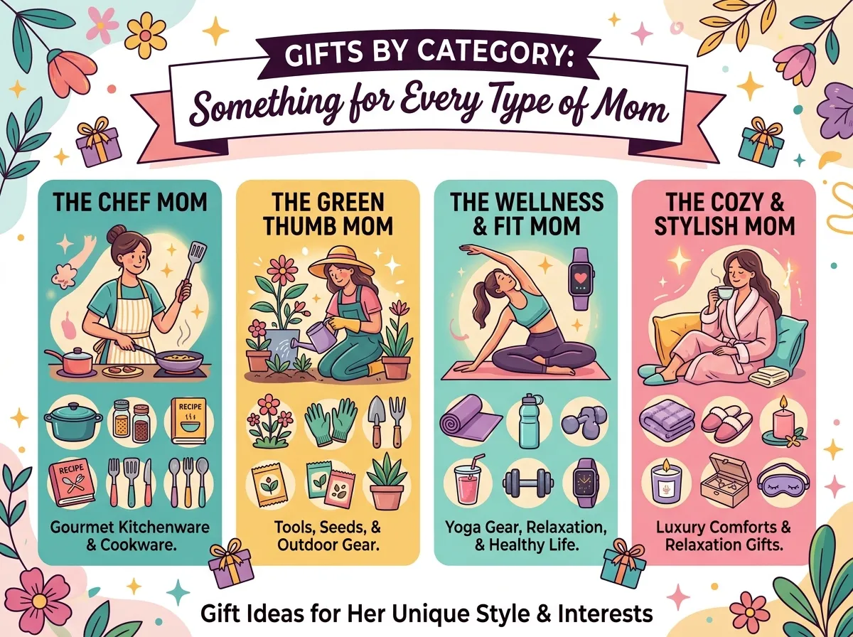 Gifts by Category: Something for Every Type of Mom