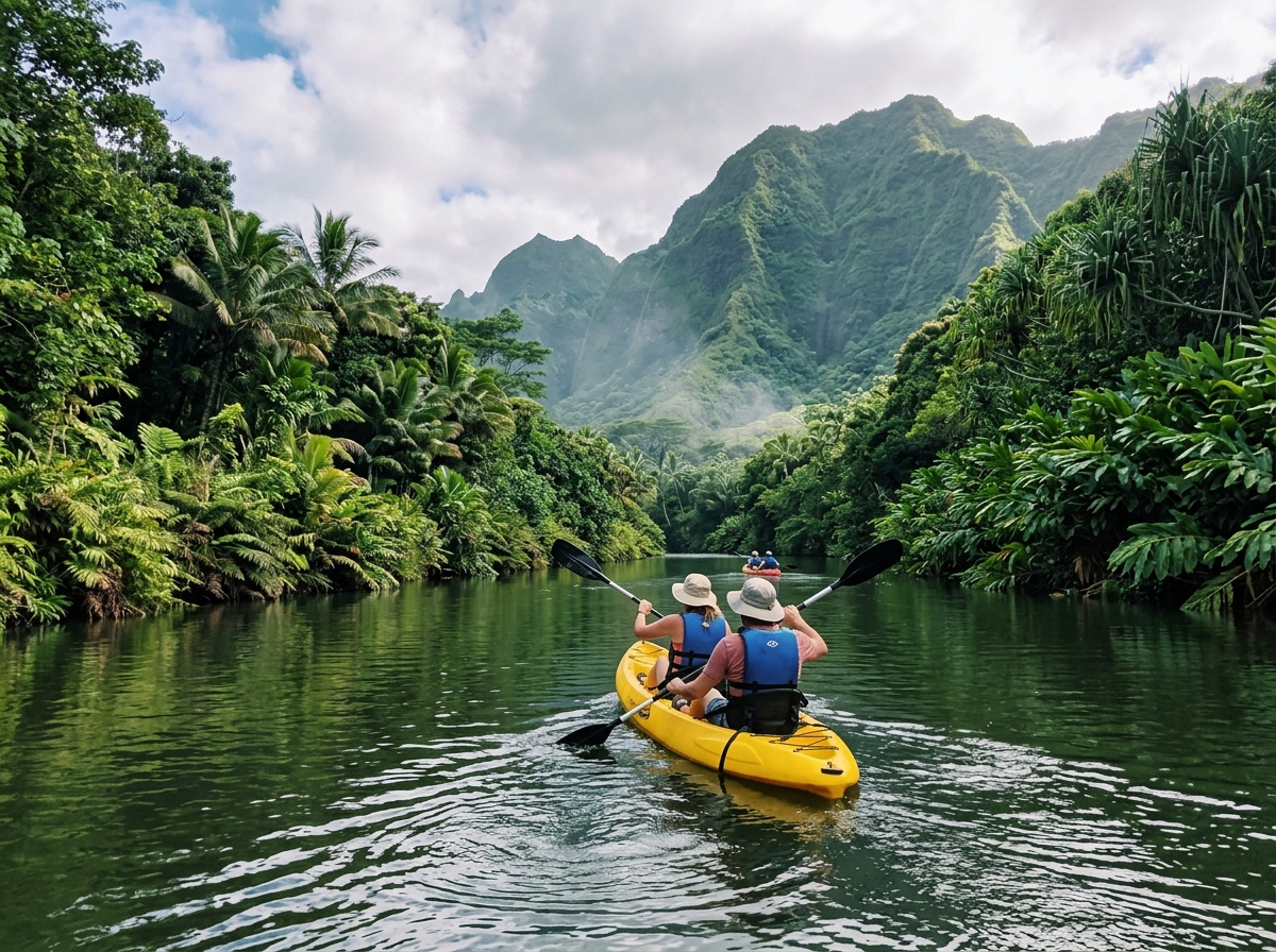 Kayak the Wailua River