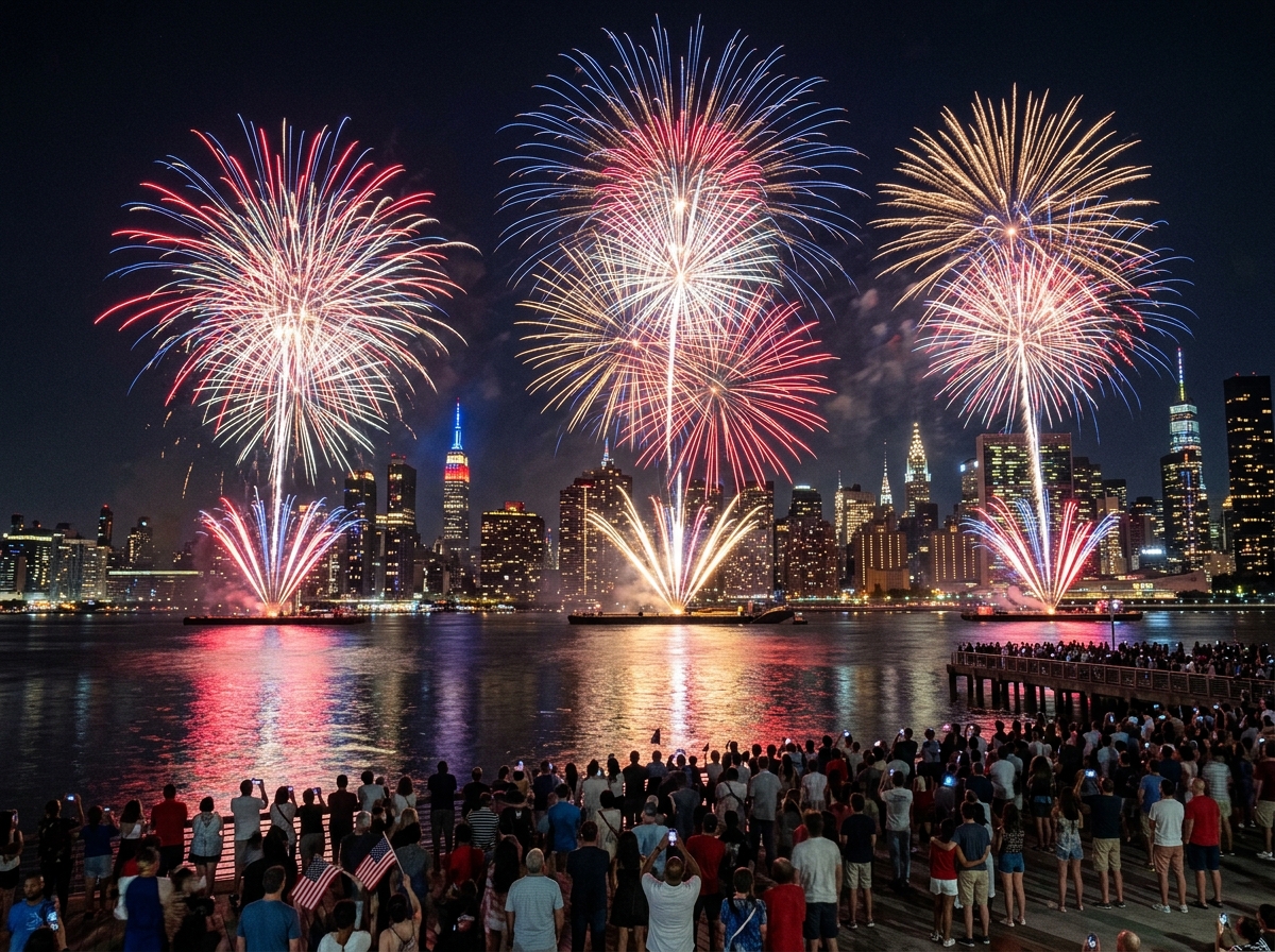 Fourth of July Macy's fireworks