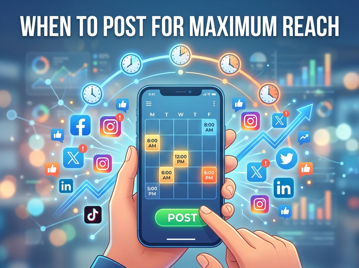 When to Post for Maximum Reach