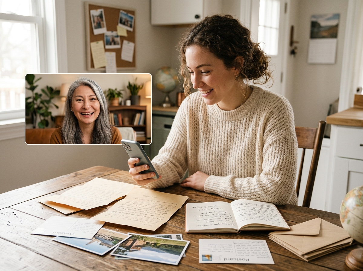 Messages for a Mom Who Does Not Live Close By