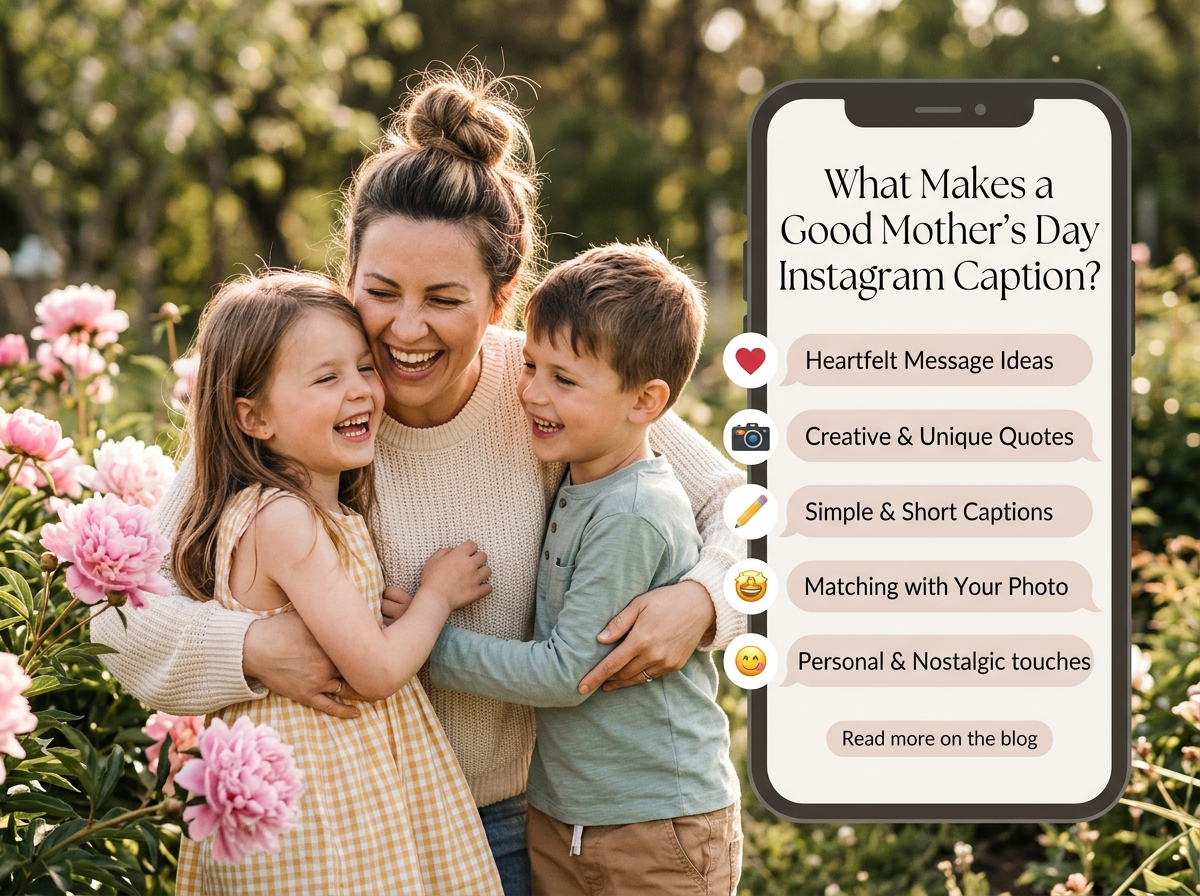 What Makes a Good Mother's Day Instagram Caption?