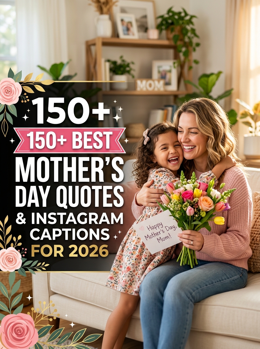 150+ Best Mother’s Day Quotes and Instagram Captions for 2026