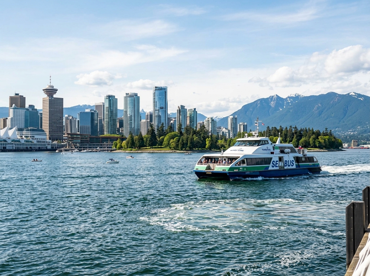 Ride the SeaBus Across Burrard Inlet