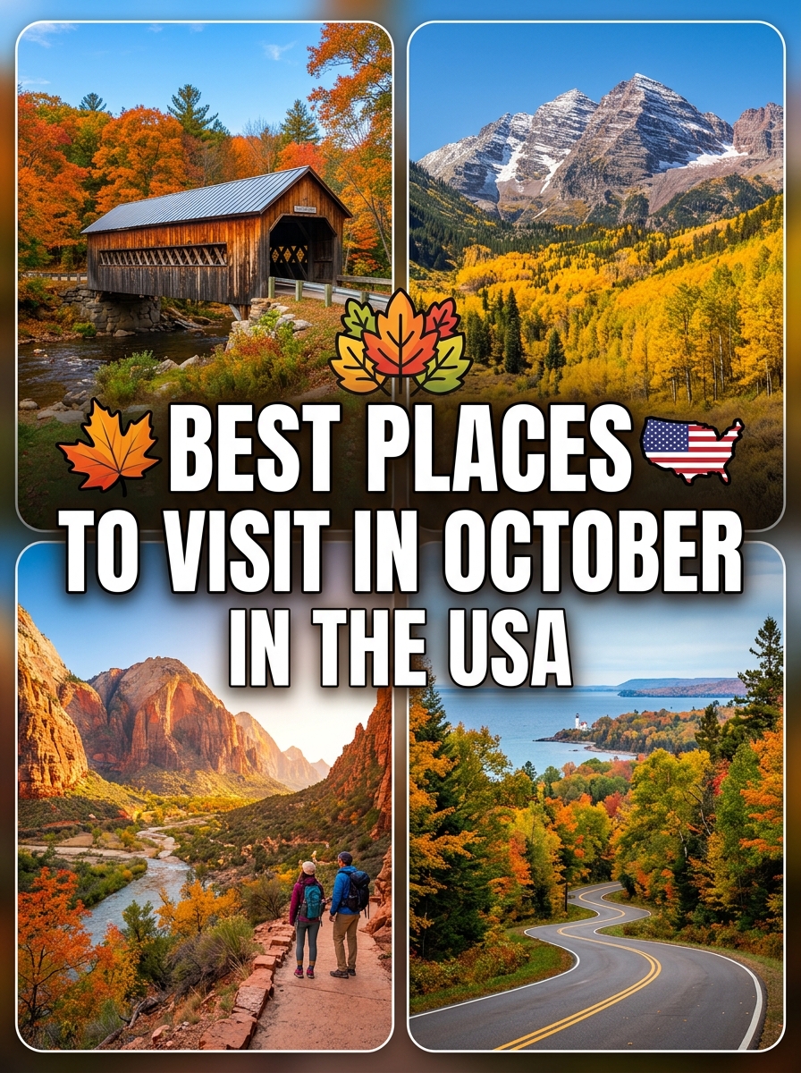 Best Places to Visit in October in the USA