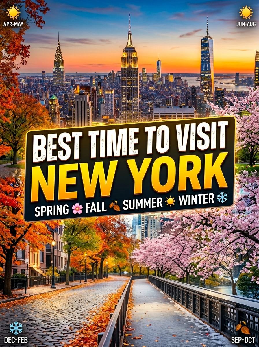 Best Time to Visit New York: Month by Month Guide