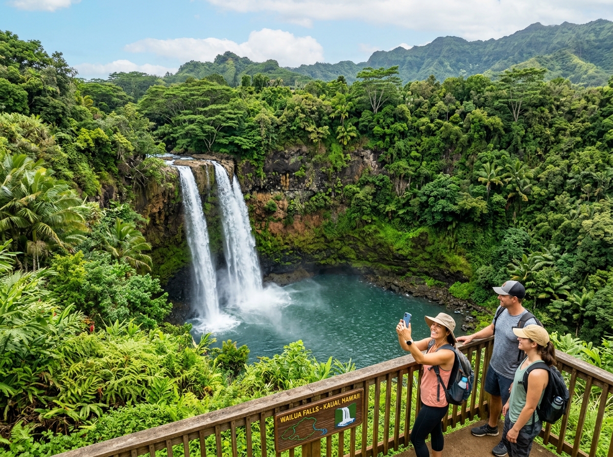 Visit Wailua Falls