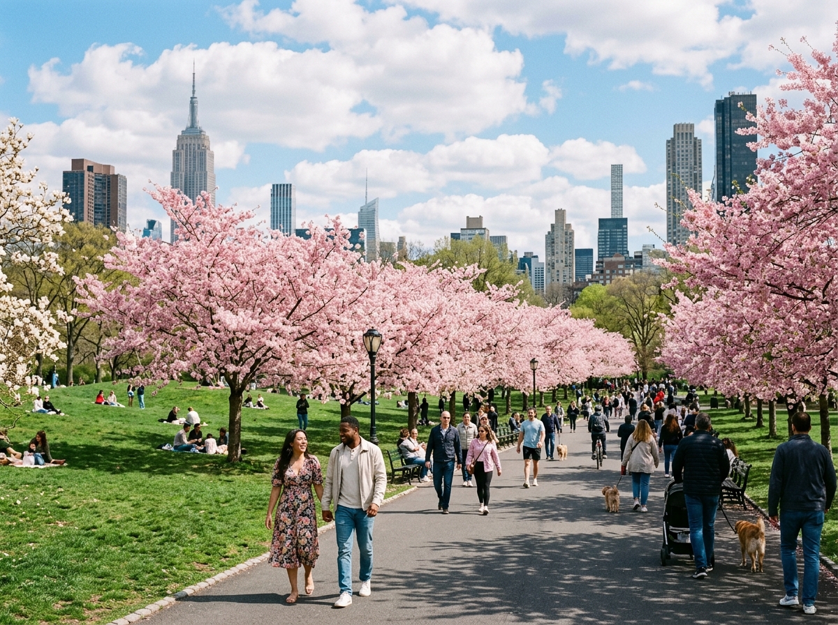 spring in nyc