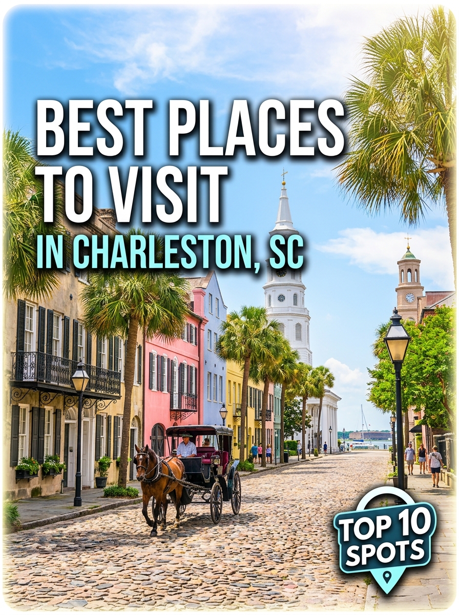 Best Places to Visit in Charleston sc