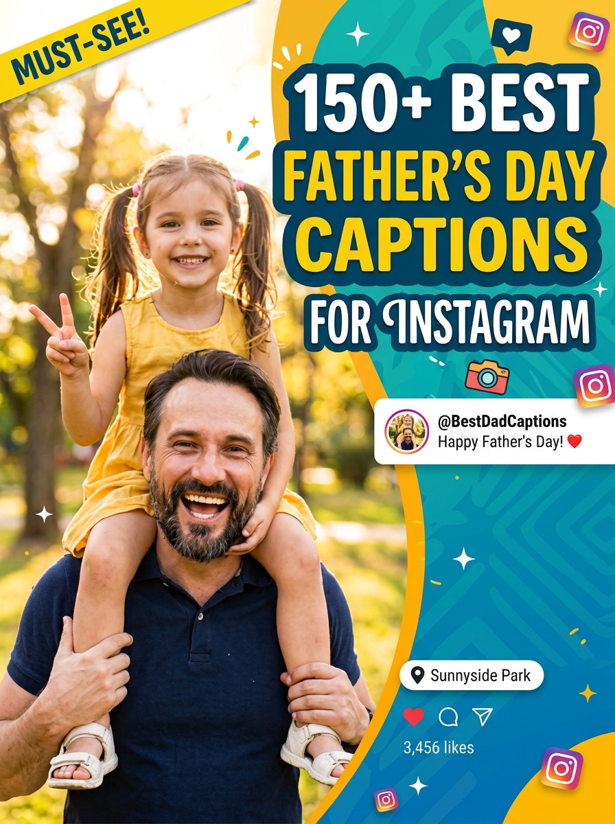 150+ Best Father's Day Captions for Instagram