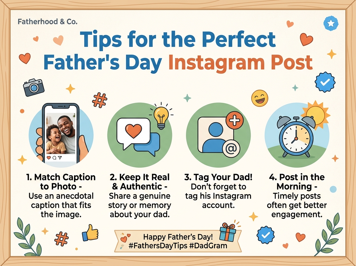 Tips for the Perfect Father's Day Instagram Post