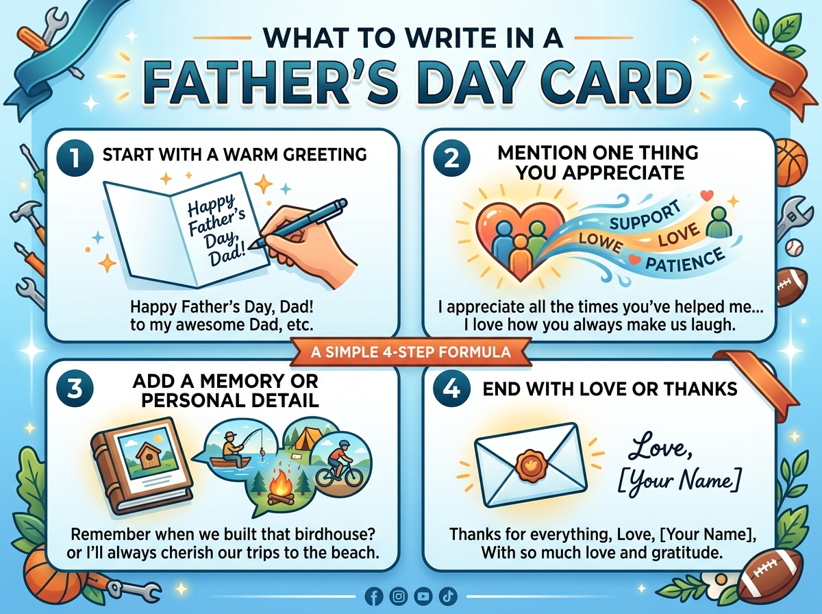 What to Write in a Father’s Day Card