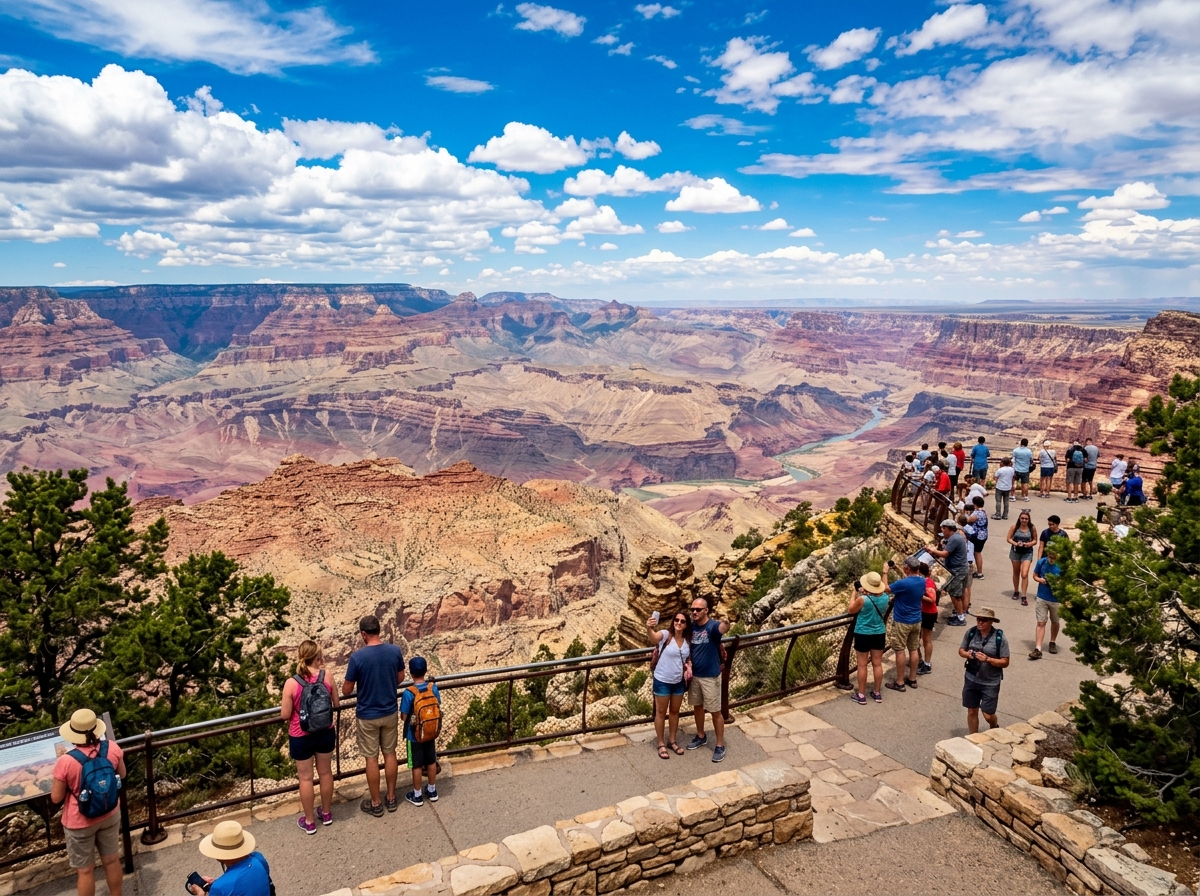Grand Canyon Summer View