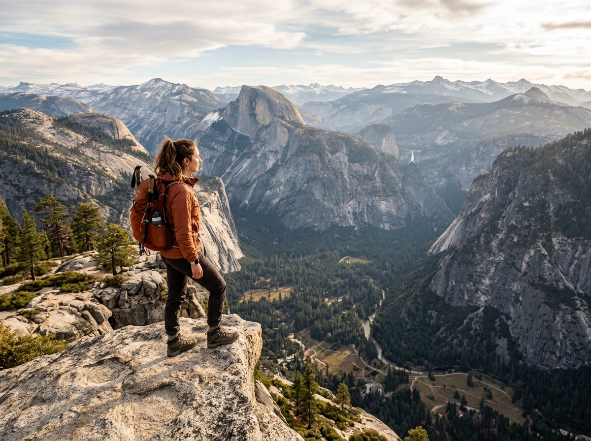 Hiking in Yosemite