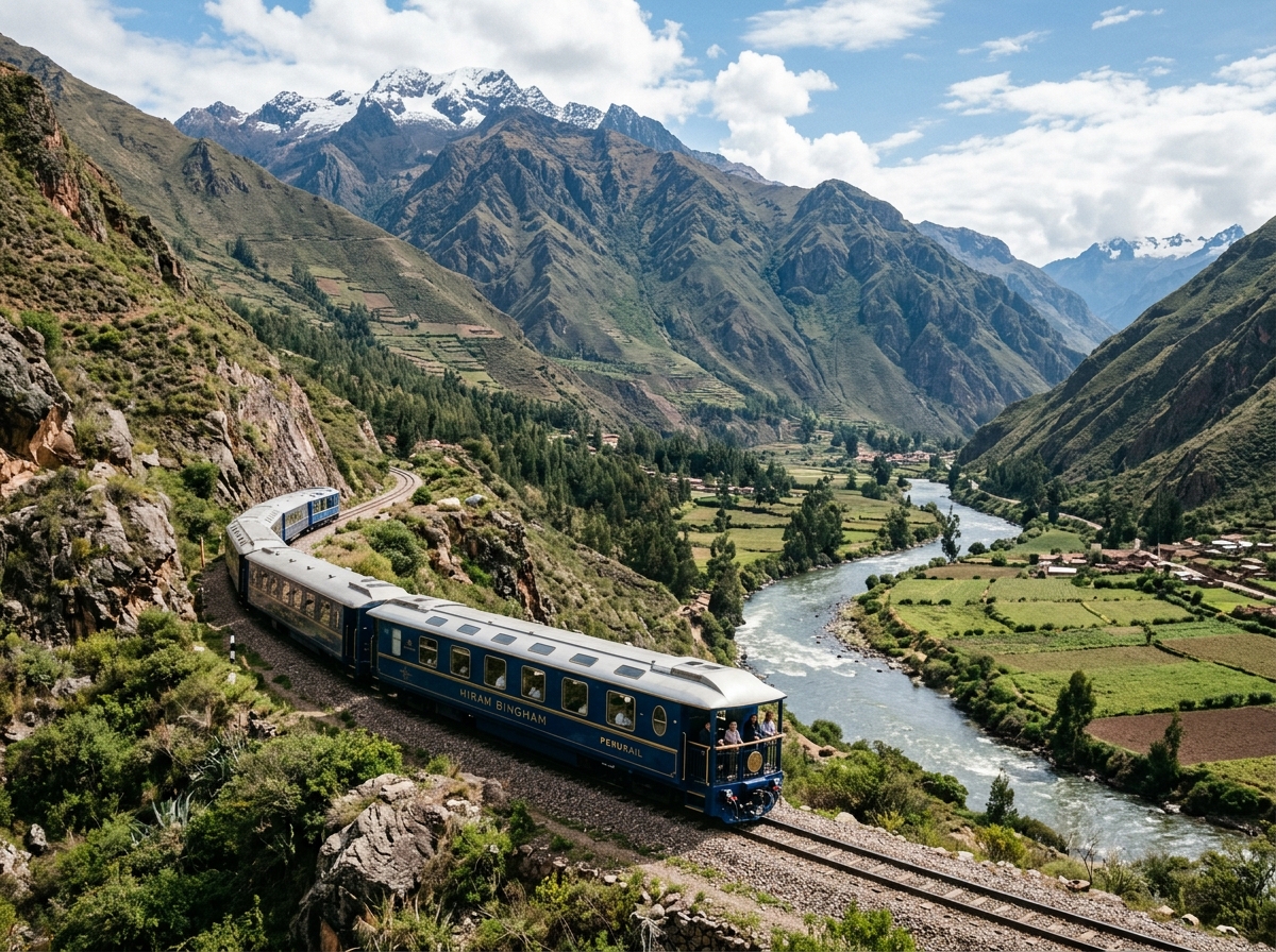 Train Journey to Machu Picchu