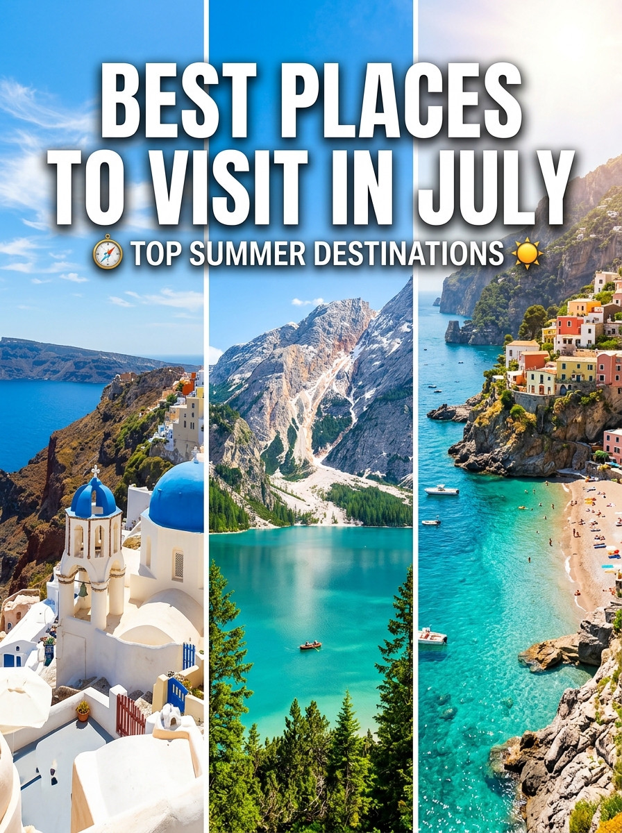 Best Places to Visit in July: Top Destinations for Every Traveller