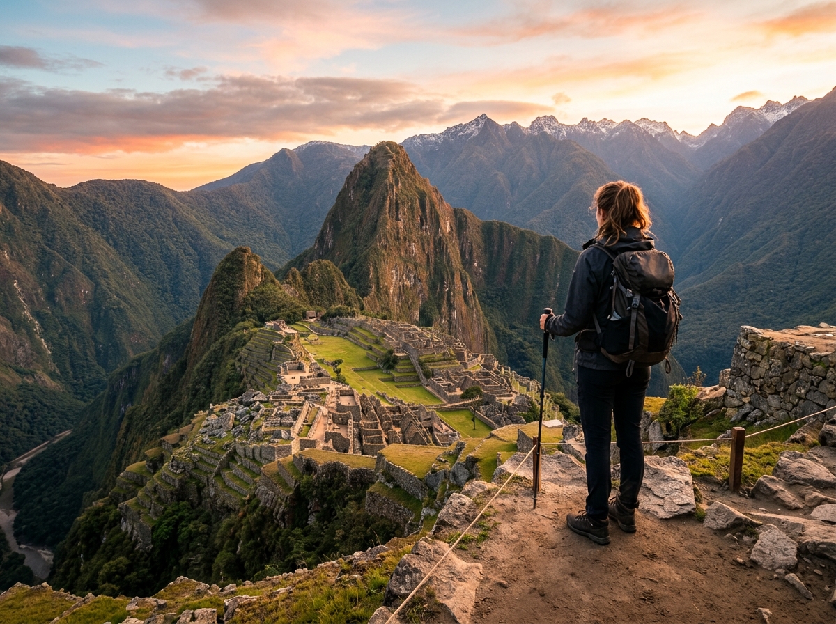 hiking girl