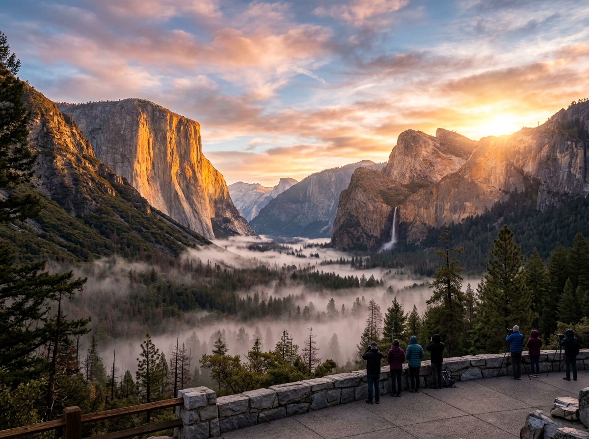 Tunnel View Sunrise