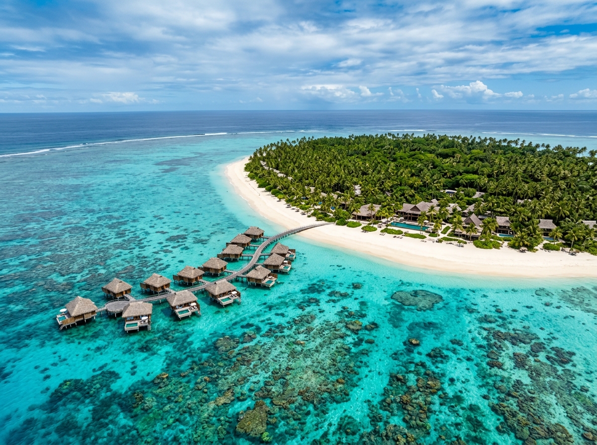 Fiji view, aerial