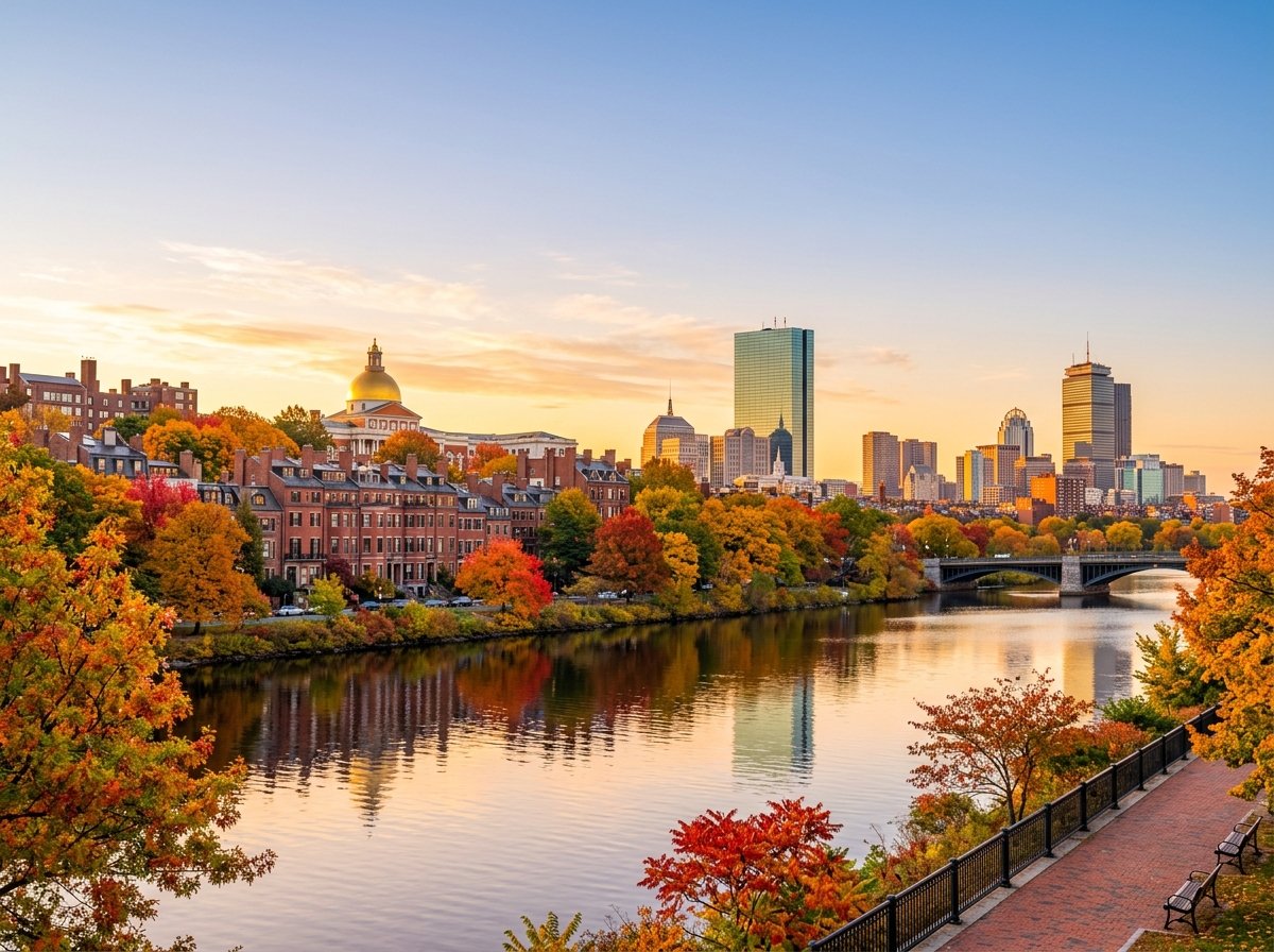 autumn in boston