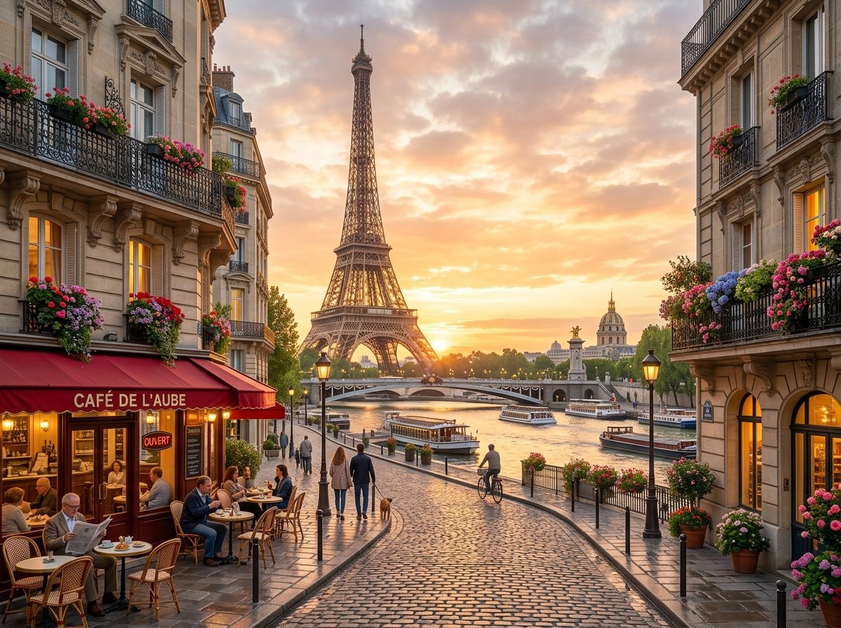 eiffel tower view